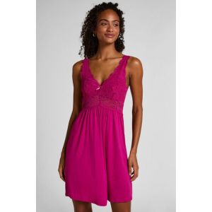 Hunkem&ouml;ller Nuisette Nora Lace Rose - Taille XS