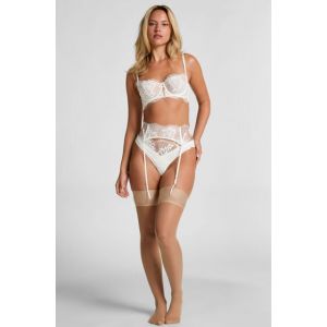 Hunkem&ouml;ller Bas 15 Deniers Seconde Peau Beige - Taille L/XL