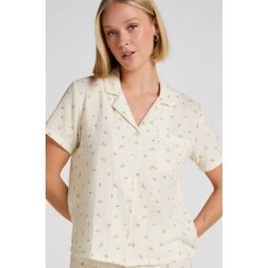 Hunkem&ouml;ller Veste en mousseline Blanc - Taille L