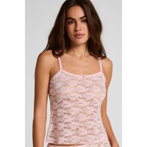 Hunkem&ouml;ller Caraco en dentelle int&eacute;grale Rose - Taille XL