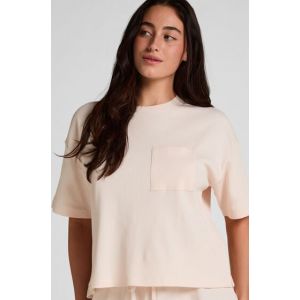 Hunkem&ouml;ller Pyjama Top Waffle Rose - Taille M