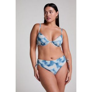 Hunkemöller Rio Bas de Bikini Lagoa Bleu - Taille 2XL