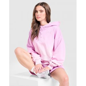 Nike Sweat &agrave; capuche crop Phoenix Dip Dye - Rose, Rose - Taille XS