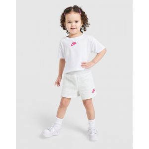 Nike Ensemble T-shirt/Short Repeat Fille B&eacute;b&eacute; - Violet, Violet - Taille 9-12M