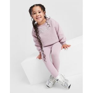 Nike Ensemble de surv&ecirc;tement brod&eacute; Shine Fille B&eacute;b&eacute; - Violet, Violet - Taille 6-9M