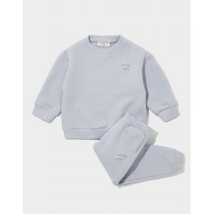 Pink Soda Sport Ensemble de surv&ecirc;tement Scribble B&eacute;b&eacute; - Violet, Violet - Taille 0-3M