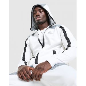 Nike Sweat &agrave; Capuche Zipp&eacute; Air Max Poly Homme - Blanc, Blanc - Taille L