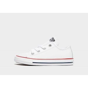 Converse All Star Leather Bébé - White, White - Taille 19