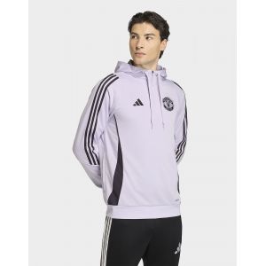 adidas Sweat &agrave; capuche d'entra&icirc;nement Manchester United FC Tiro 25 Junior - Violet, Violet - Taille 15-16Y