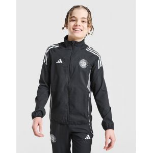 adidas Veste d'&eacute;chauffement Celtic FC Tiro 25 Junior - Noir, Noir - Taille 15-16Y