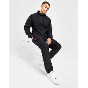 Lacoste Ensemble de surv&ecirc;tement &agrave; Capuche Zipp&eacute; Guppy Homme - Noir, Noir - Taille 4/M