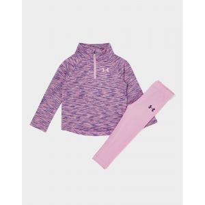 Under Armour Ensemble Haut Zipp&eacute; / Legging UA Tech Fille B&eacute;b&eacute; - Violet, Violet - Taille 12-18M