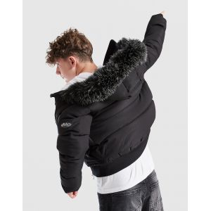 Supply & Demand Veste parka courte Omega Junior - Noir, Noir - Taille 13-15Y