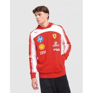 PUMA Sweat &agrave; capuche Scuderia Ferrari - Rouge, Rouge - Taille L