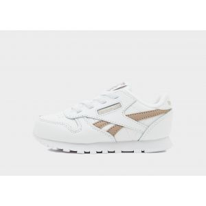 Reebok Classic Cuir B&eacute;b&eacute; - Blanc, Blanc - Taille 20