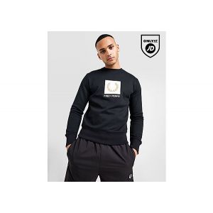 Fred Perry Sweat Logo Homme - Black, Black - Taille M