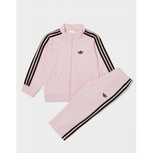 adidas Originals Ensemble de surv&ecirc;tement Firebird Fille B&eacute;b&eacute; - Rose, Rose - Taille 6-9M