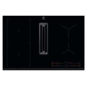 Plaque de cuisson aspirante a induction - ELECTROLUX - 4 foyers - 78 x 52 cm - KCC83443