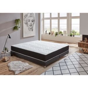 DORMIPUR Matelas 160x200 - Mousse m&eacute;moire de forme - 22 cm - Ferme - V1080