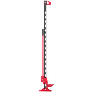 HOMCOM Cric farm jack tout-terrain ATV 4x4, cric pour voiture véhicule charge max. 3000 kg, hauteur de levage 11-135 cm, rouge