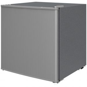 HOMCOM Mini cong&eacute;lateur Temp&eacute;rature R&eacute;glable de -14 &agrave; -24&deg;C Compact 35L - Porte r&eacute;versible Classe E - 47x44,2x48,8cm - Gris