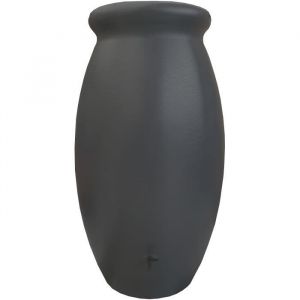 R&eacute;cup&eacute;rateur d'eau Jarre Toscan - BELLI - 1000 L - Anthracite