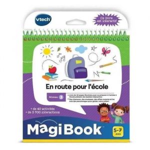 VTECH - Livre Interactif Magibook - En Route Pour L'&Eacute;cole