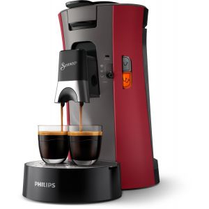 Cafetiere a dosette - PHILIPS - SENSEO - CSA240/91 - Select - Rouge