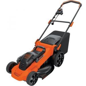 Tondeuse &eacute;lectrique filaire - BLACK+DECKER - LM2000-QS - 2000W - 48cm de coupe - Mulching, &eacute;jection lat&eacute;rale ou bac 50L