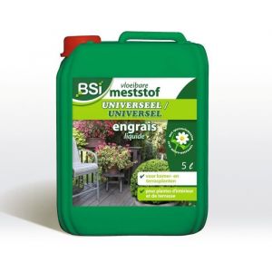 BSI - Engrais Universel - Liquide - Pour Plante d'Int&eacute;rieur Ou Balcon - Avec Oligo-&eacute;l&eacute;ments Et Ch&eacute;lates - 5L