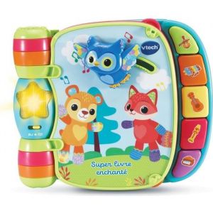VTECH BABY - Super Livre Enchant&eacute; des Baby Loulous - Bleu