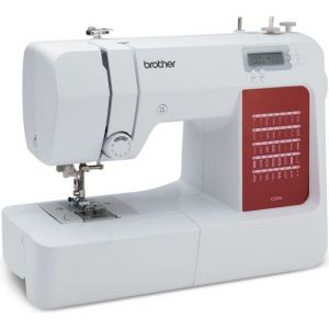 BROTHER - CS10s - Machine a coudre &eacute;lectronique - 40 points de couture - Systeme d'enfile-aiguille - Ecran LCD - Blanche