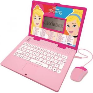 Ordinateur Educatif Bilingue Disney Princesses - LEXIBOOK - 124 activit&eacute;s