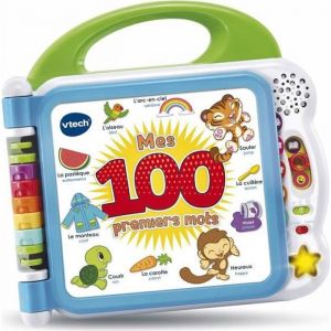 Livre Interactif - VTECH - Mon Imagier Bilingue - 100 Mots - B&eacute;b&eacute; - 3 Modes de Jeu