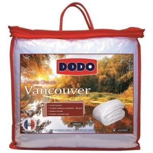 Couette chaude Vancouver - 240 x 260 cm - 400gr/m&sup2; - Blanc - DODO