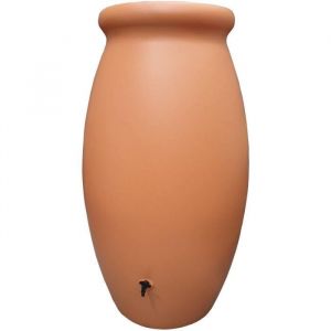R&eacute;cup&eacute;rateur d'eau Jarre Toscan - BELLI - 500 L - Terre cuite