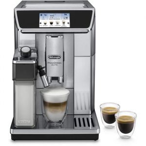Machine expresso automatique avec broyeur - DELONGHI - PrimaDonna Elite ECAM 650.75.MS - Inox