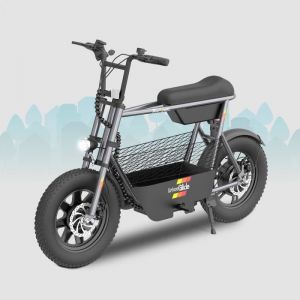 Draisienne &eacute;lectrique - URBANGLIDE - Thunder 160 - 400W - 16 - Adulte - Pliable - Gris