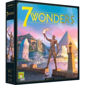 Repos Production   7 Wonders - Nouvelle version   Unbox Now   Jeu de soci&eacute;t&eacute;   a partir de 10 ans   3 a 7 joueurs   30 minutes