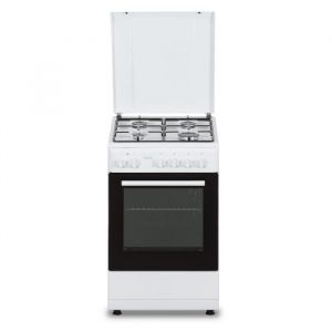 Cuisiniere gaz OCEANIC OCEACG50GW - 4 feux - L49,8 xP61 xH 86 cm - Blanc