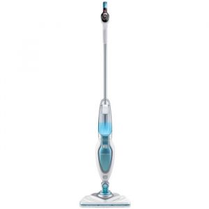 BLACK & DECKER FSM1630-QS - Balai vapeur Tete delta - 1600 W - 4 accessoires - Blanc / Bleu