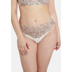 Slip Elise Fantaisy Imprim&eacute; Liberty Ivoire Et Cabernet