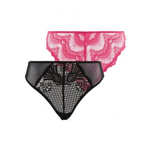 Lot de 2 slips &eacute;dition Saint Valentin