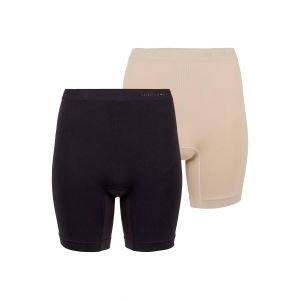 Lot de 2 shorts anti-frottements Noir et Skin