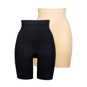 Lot de 2 panties Duo Slimmers Noir et Skin