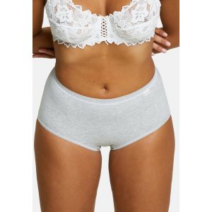 Slip - Lot de 2 Classique Coton Gris chiné