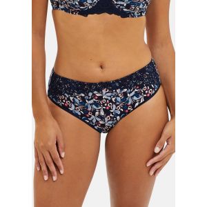 Slip Flora Imprimé Floral Bleu & Rose Pale