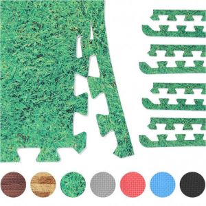 Embouts pour dalles de protection de sol Aspect herbe Gorilla Sports