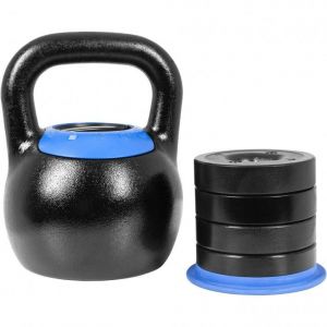 Kettlebell r&eacute;glable 24 KG Gorilla Sports