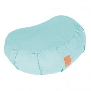 Coussin de méditation demi-lune Bleu clair Gorilla Sports